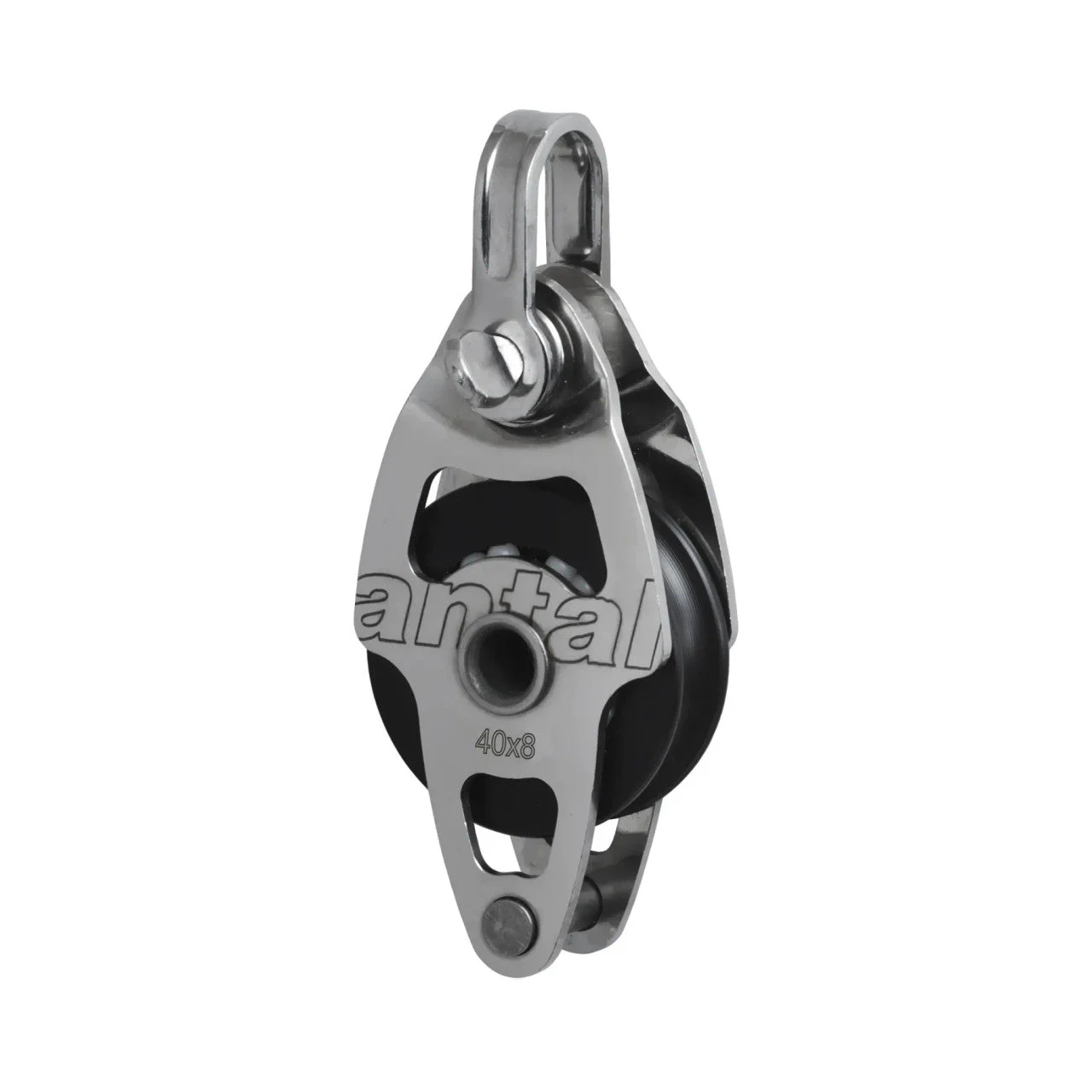 Antal 40mm Single Shackle Block w/ Becket