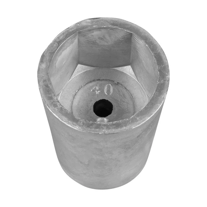 00403E Zinc Radice Hexagonal Propeller Nut Anode
