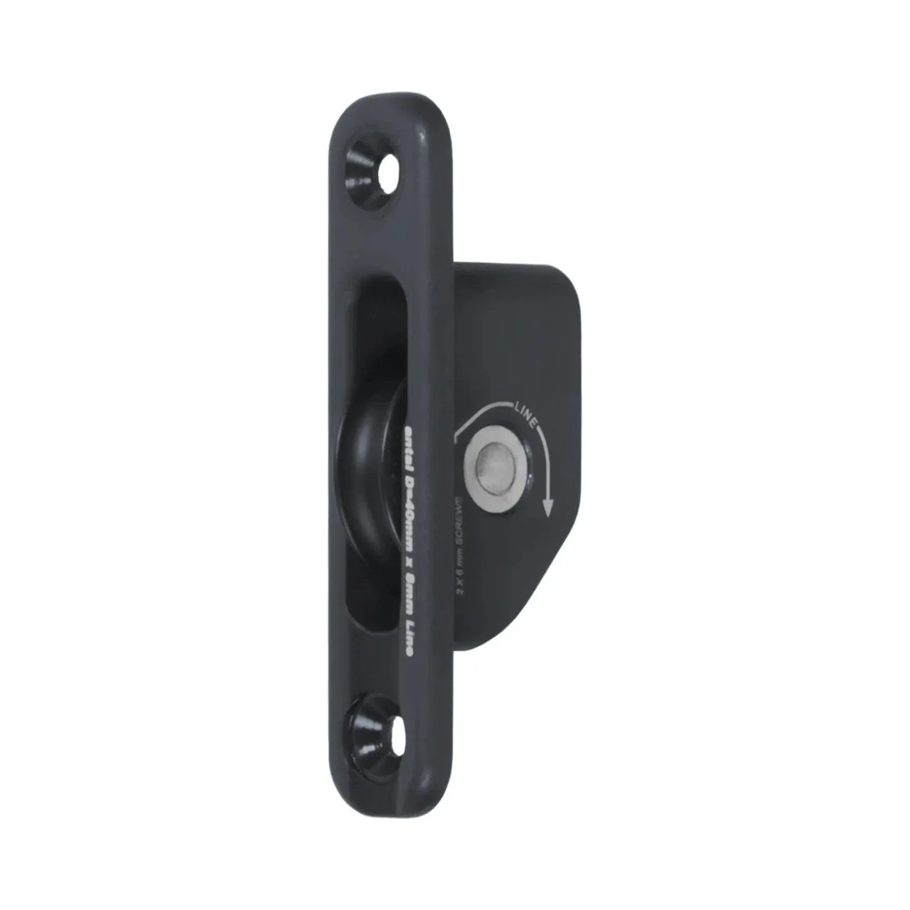 Antal 40mm Mast Block Single Sheave