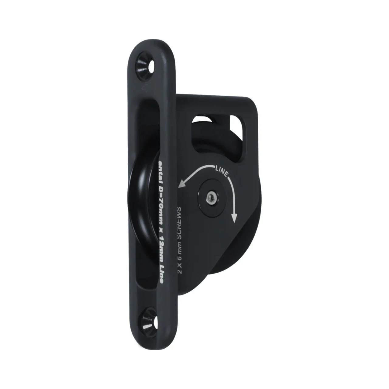 Antal 70mm Mast Block Single Sheave