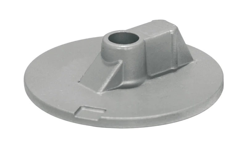 Mercruiser Bravo Skeg Trim Plate 76214-4 Mercruiser Flat Trim Tab Zinc Anode, No Threads