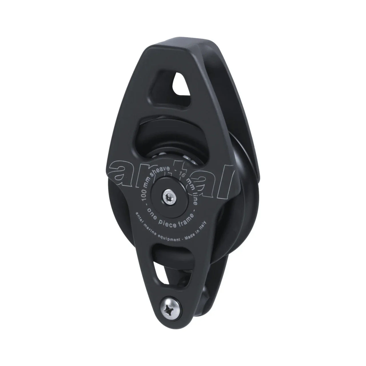 Antal 100mm OPF Single Web Block w/ Becket