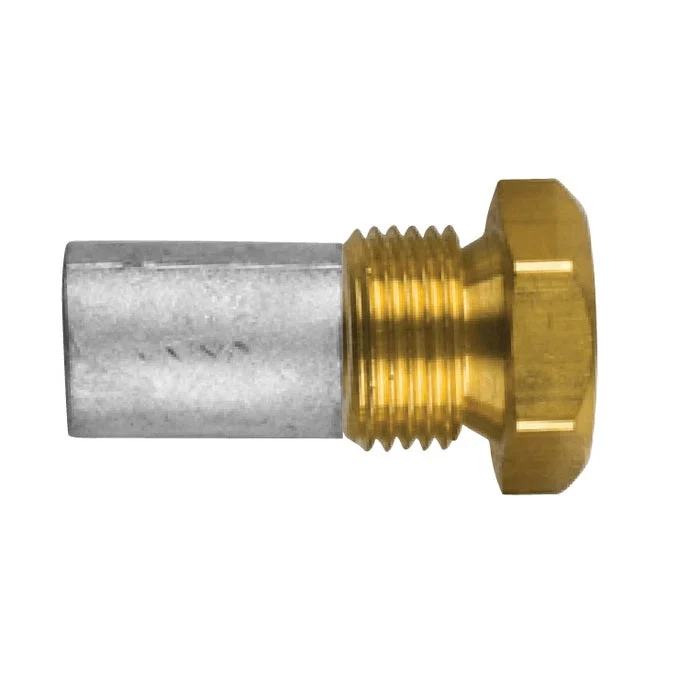 Yanmar Pencil Zinc Anode with Brass Cap 120650-13420