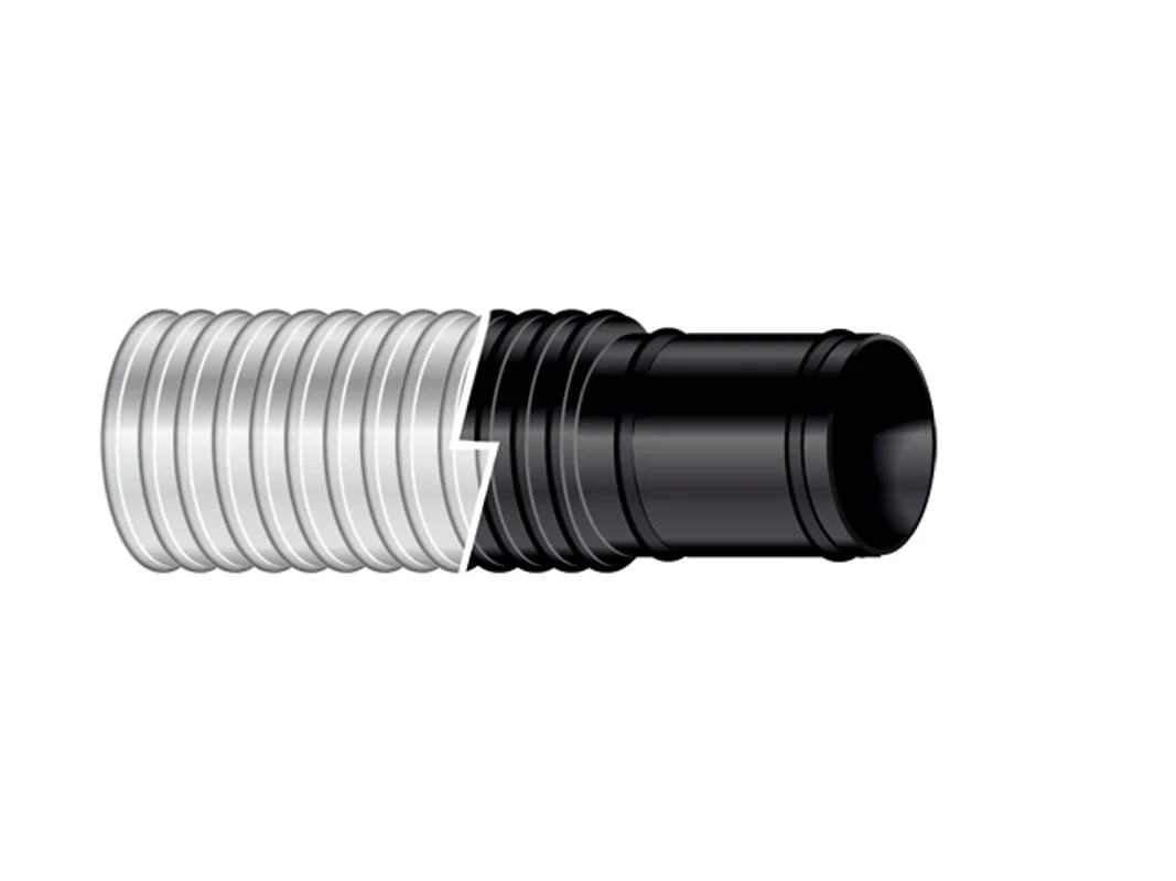 1 1/2' BILGEFLEX 50' R/O CTN. WHT.