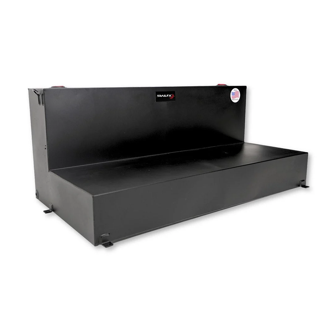 100 GAL MATTE BLACK STEEL L TANK