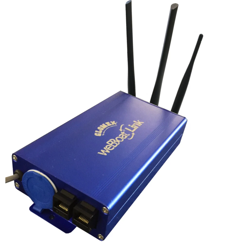 Glomex WeBBoat® Link Single SIM 4G/WiFi Indoor Unit Coastal & Ocean Internet System f/North America