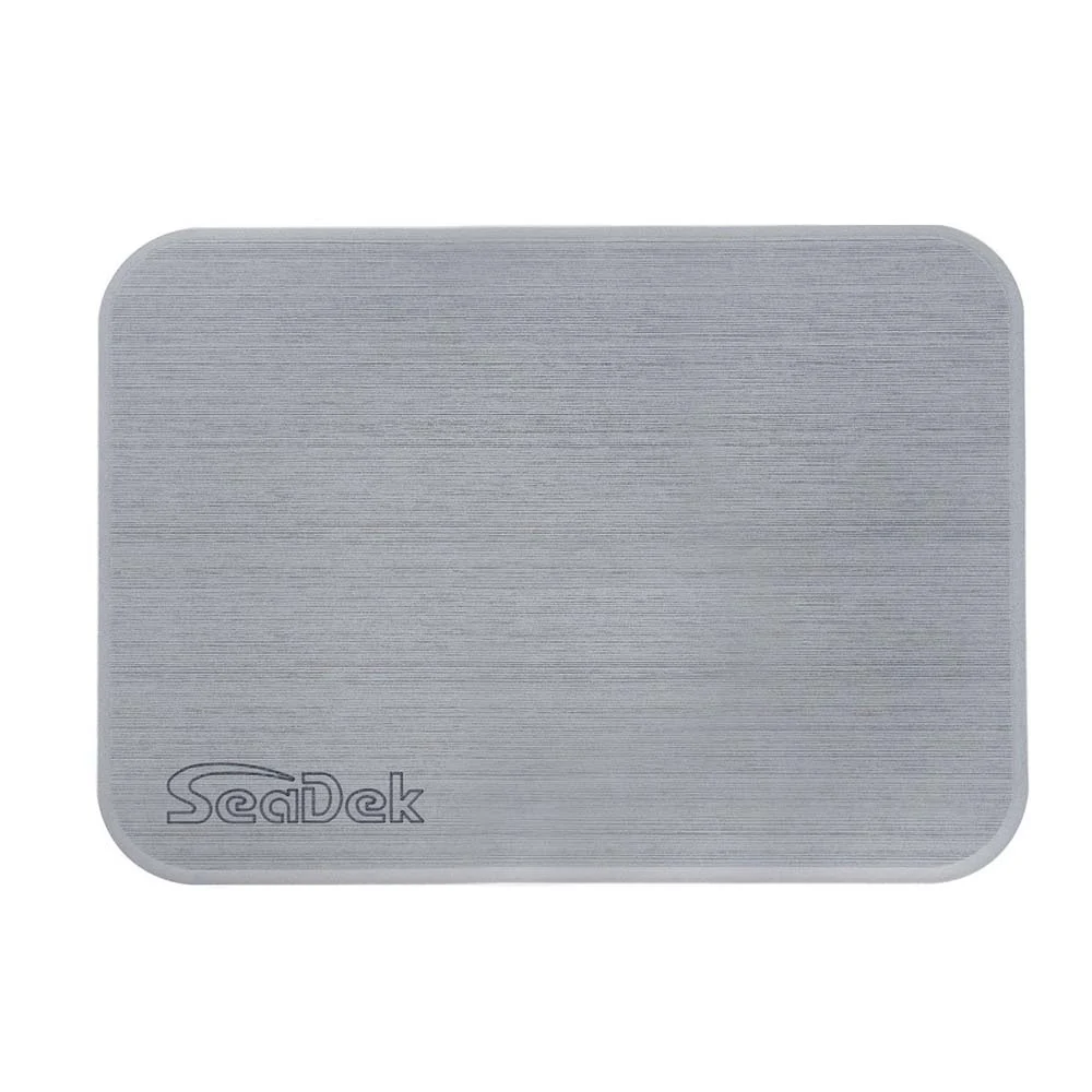 SeaDek YETI Tundra 35 Cooler Top 5mm Storm Grey SeaDek Logo Brushed