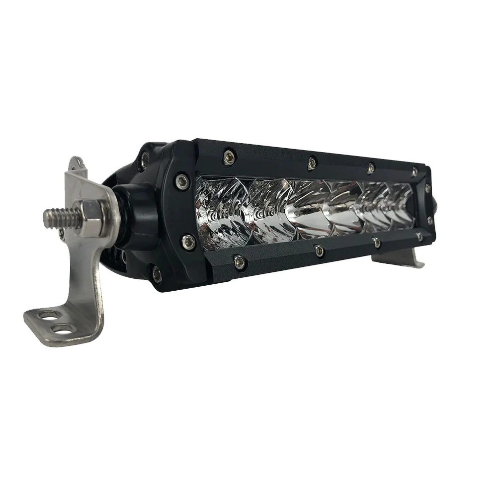 Black Oak Pro Series Single Combo 6" Light Bar - Black
