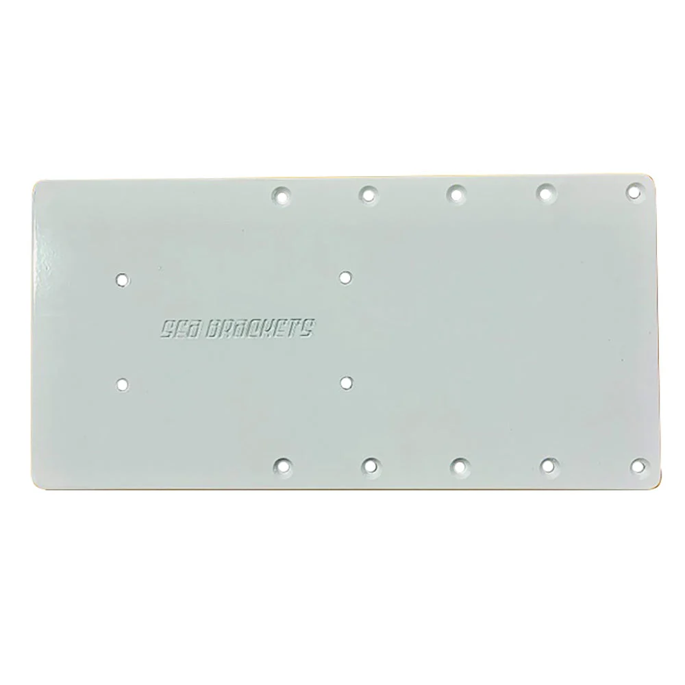 Sea Brackets 14” Straight Trolling Motor Plate f/Garmin’s Kraken