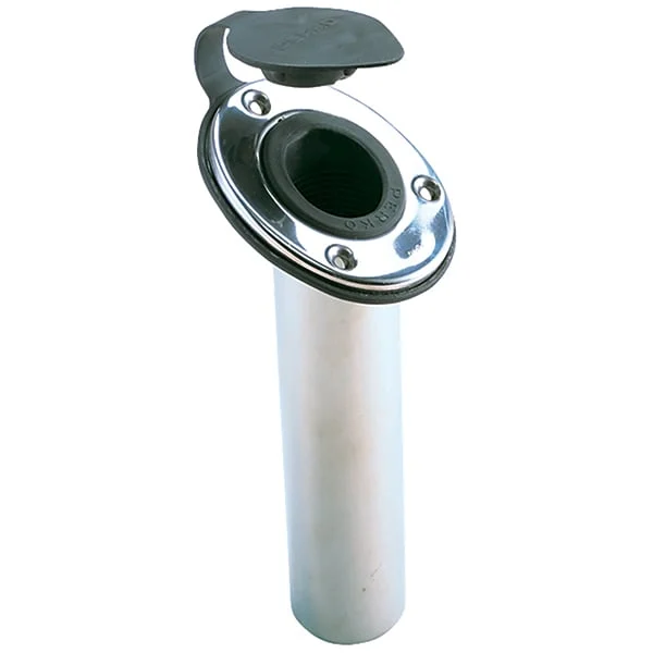 Flush-Mount Stainless Steel Flange Rod Holder
