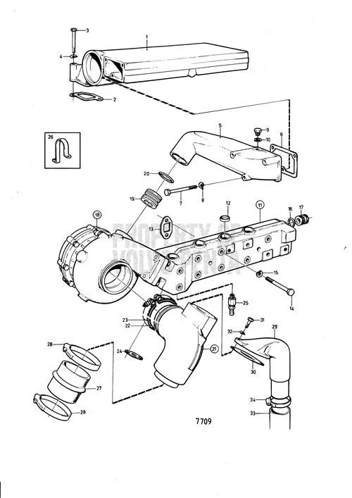 Volvo Penta - Gasket - Volvo Penta (859011)