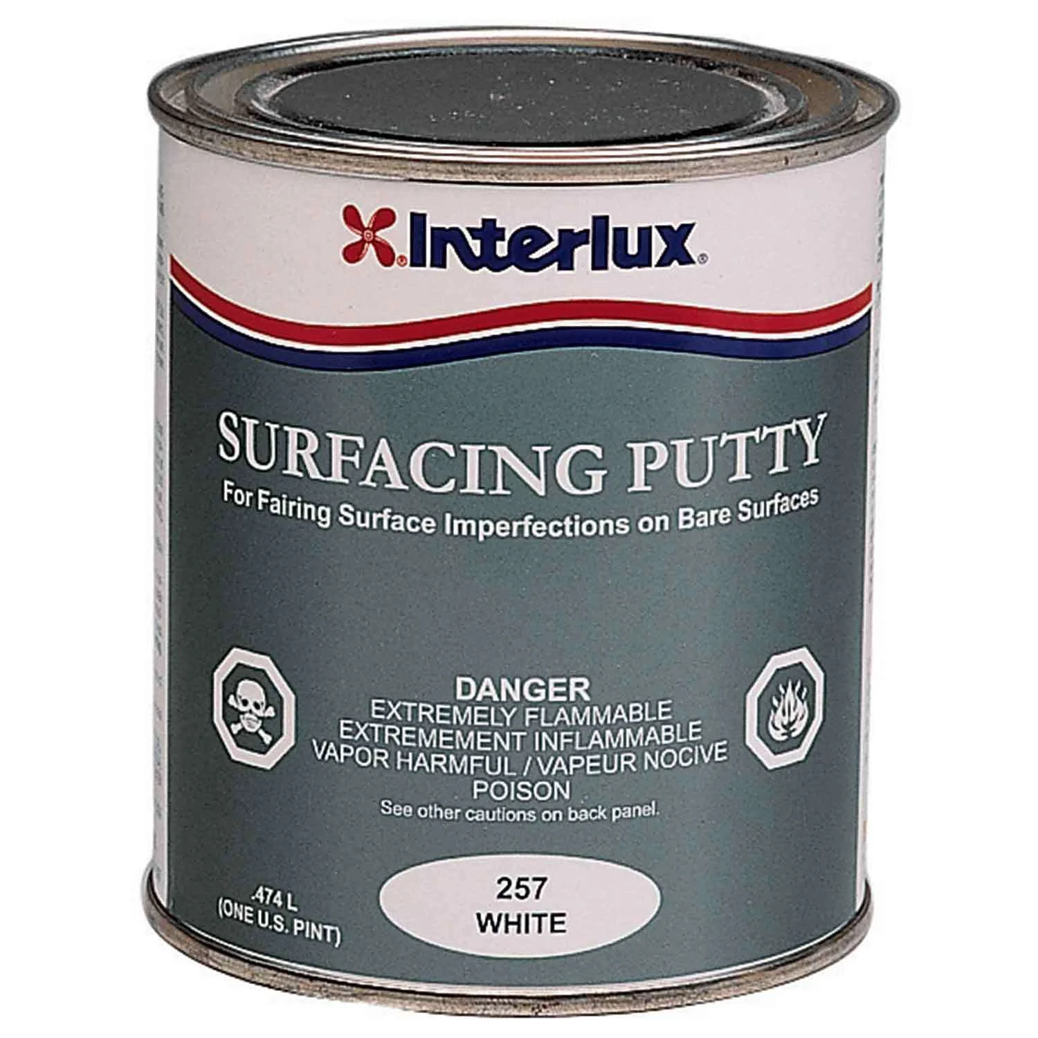 257 White Surfacing Putty