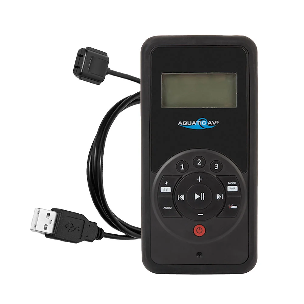 Aquativ AV RF6 Wireless Remote Control + Charging Cradle