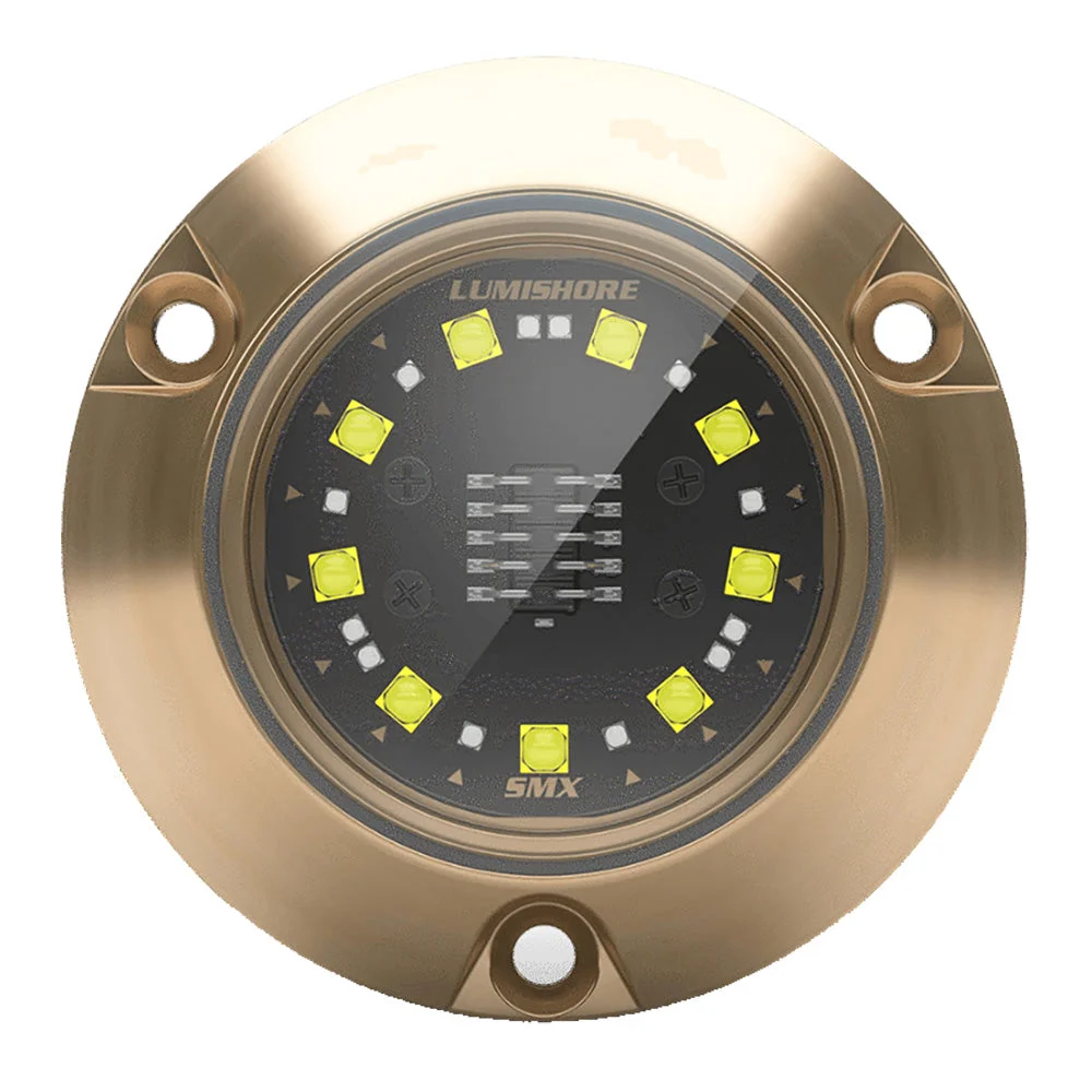 Lumishore ECLIPSE SMX24 Single Light Surface Mount Underwater Light - White