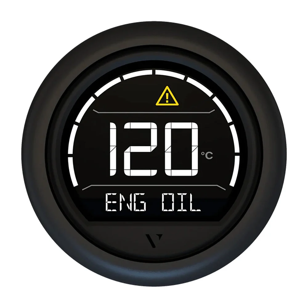 Veratron VL Digital 52 w/Round Black Bezel