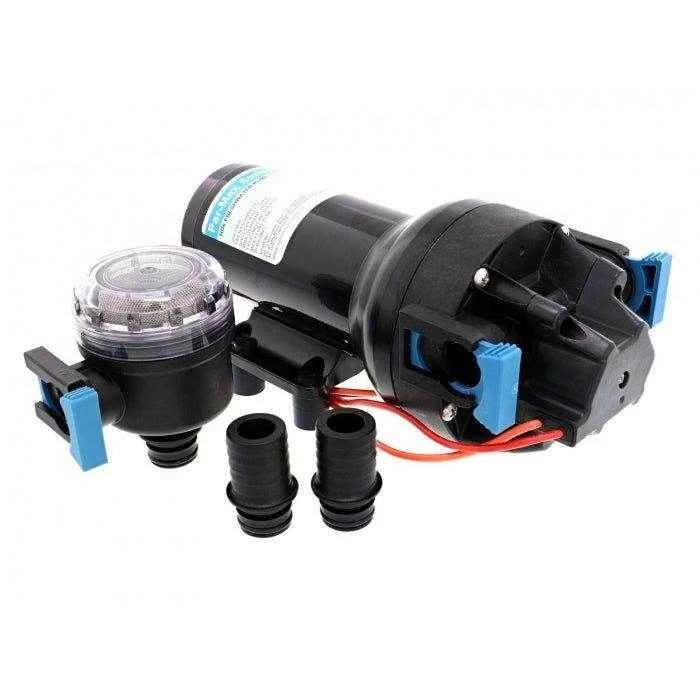12V 6 GPM Par-Max HD6 Freshwater Pressure Pump | Jabsco P601J-218S-3A