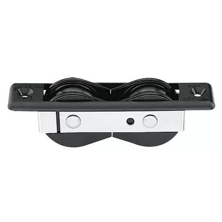 Harken 38mm Dual Sheave In-Line Exit Big Bullet Block