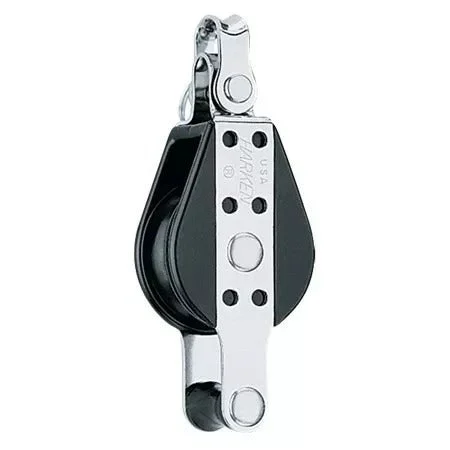 Harken 38mm Single Big Bullet w/Two Way Shackle & Becket