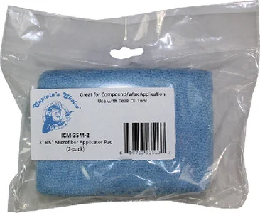Captains Choice - Mcrfbr Applctin Pad 3x5  2-bg - ICM-35M-2