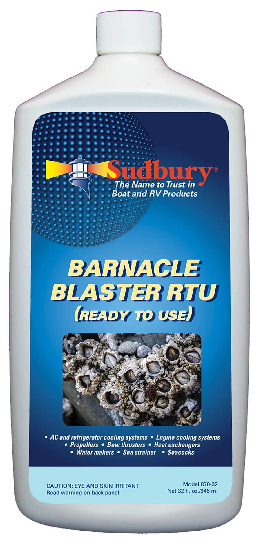 Sudbury Barnacle Blaster Ready To Use – Marine Engine Cooling Replacement Part