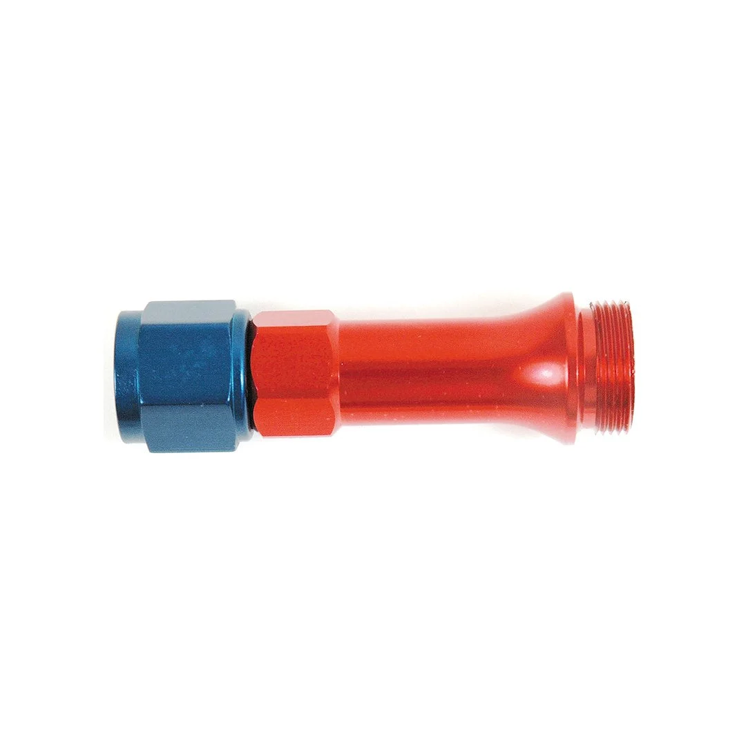 -8AN X 7/8'-30 BLK HOLLEY CARB ADP