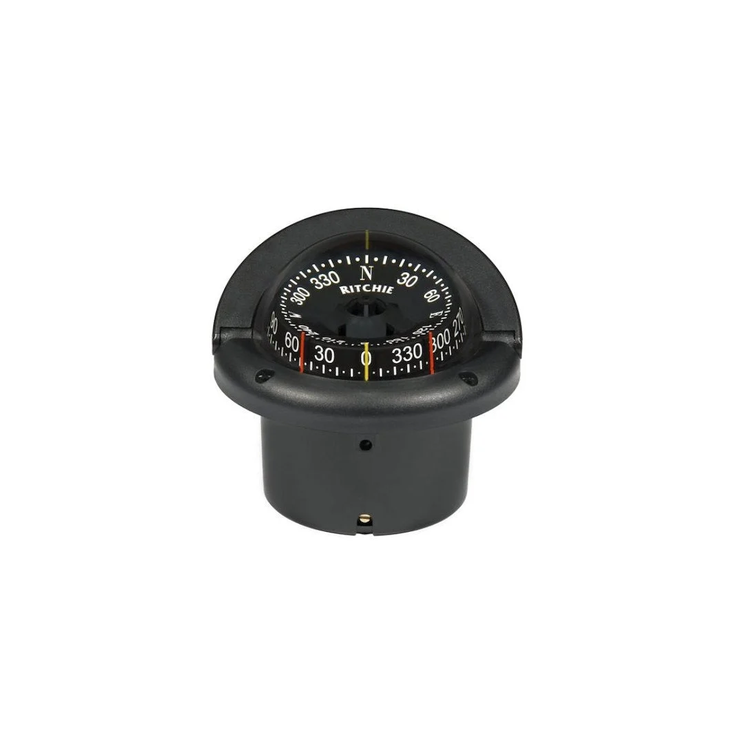 Ritchie Navi Compass Flush Mnt 3.75'Combi Black – Marine Boat Replacement Part