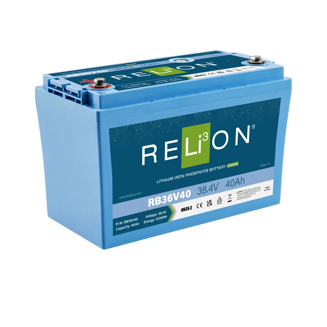 Relion Rb36V40 Lifepo4 Legacy Lith – Marine Electrical Replacement Part