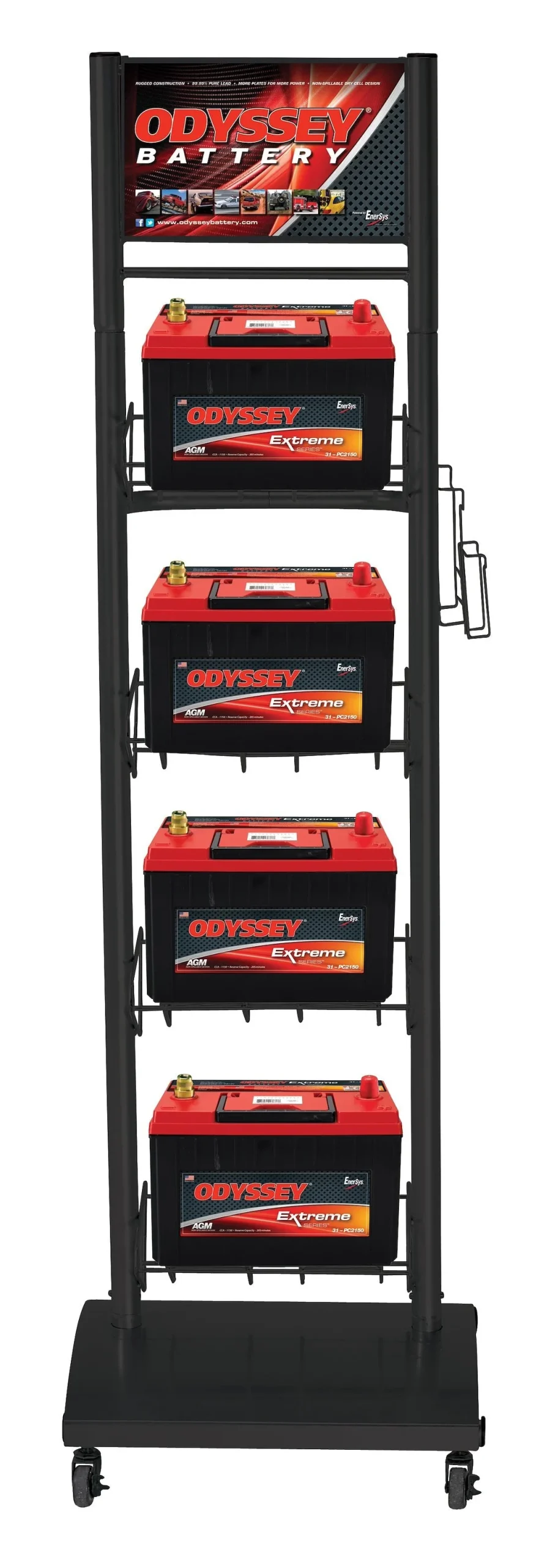 Odyssey 4 Tier Battery Rack – Marine Boat Replacement Part