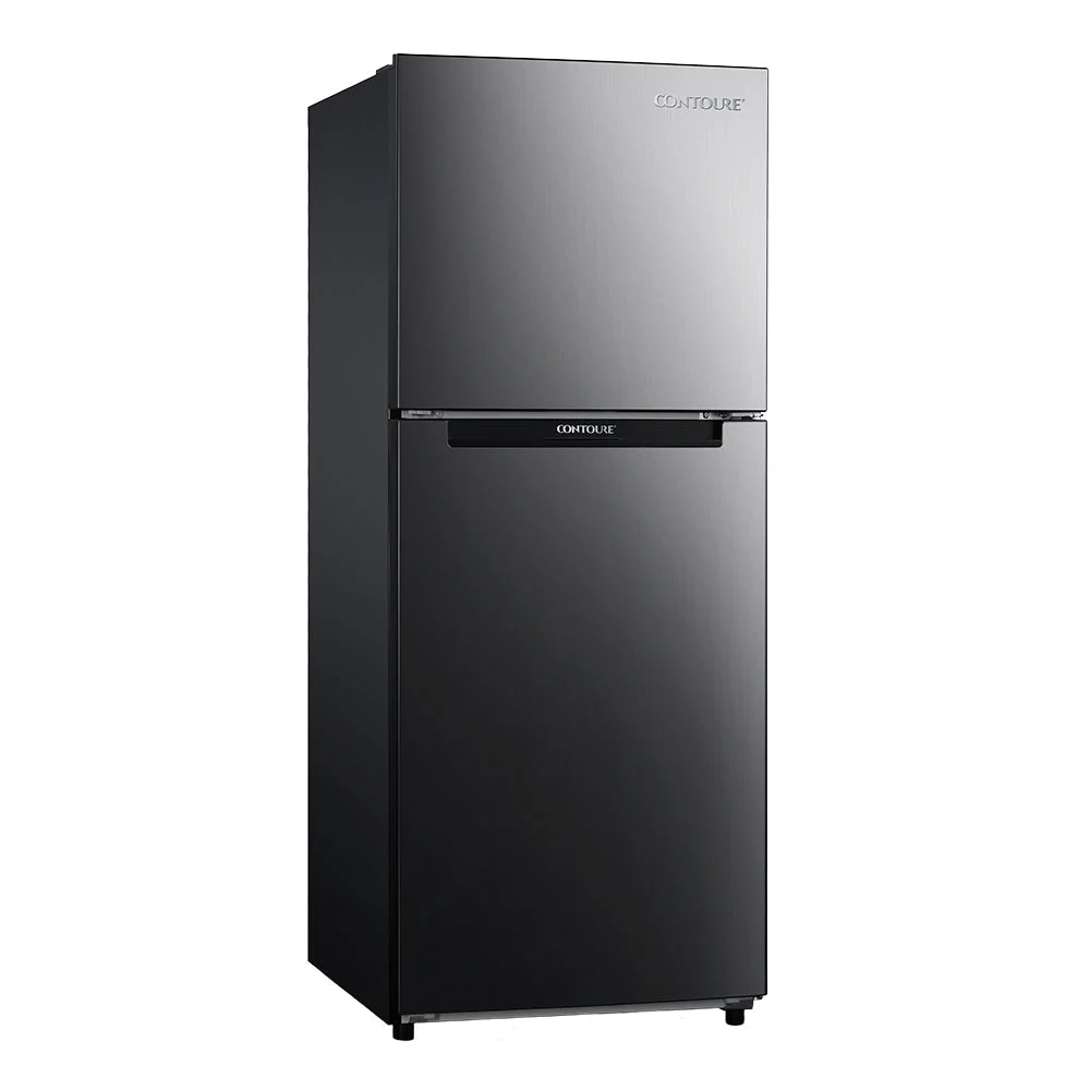 2 DOOR BLACK REFRIGERATOR