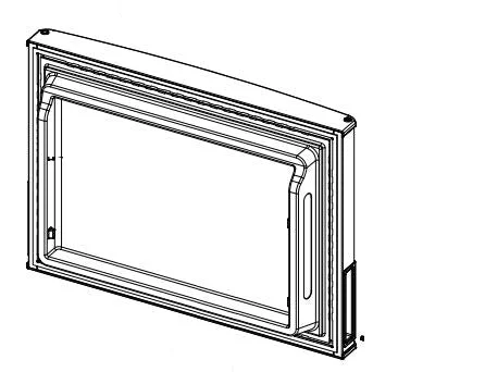 Norcold Freezer Door And Gasket Ss – Marine Boat Replacement Part