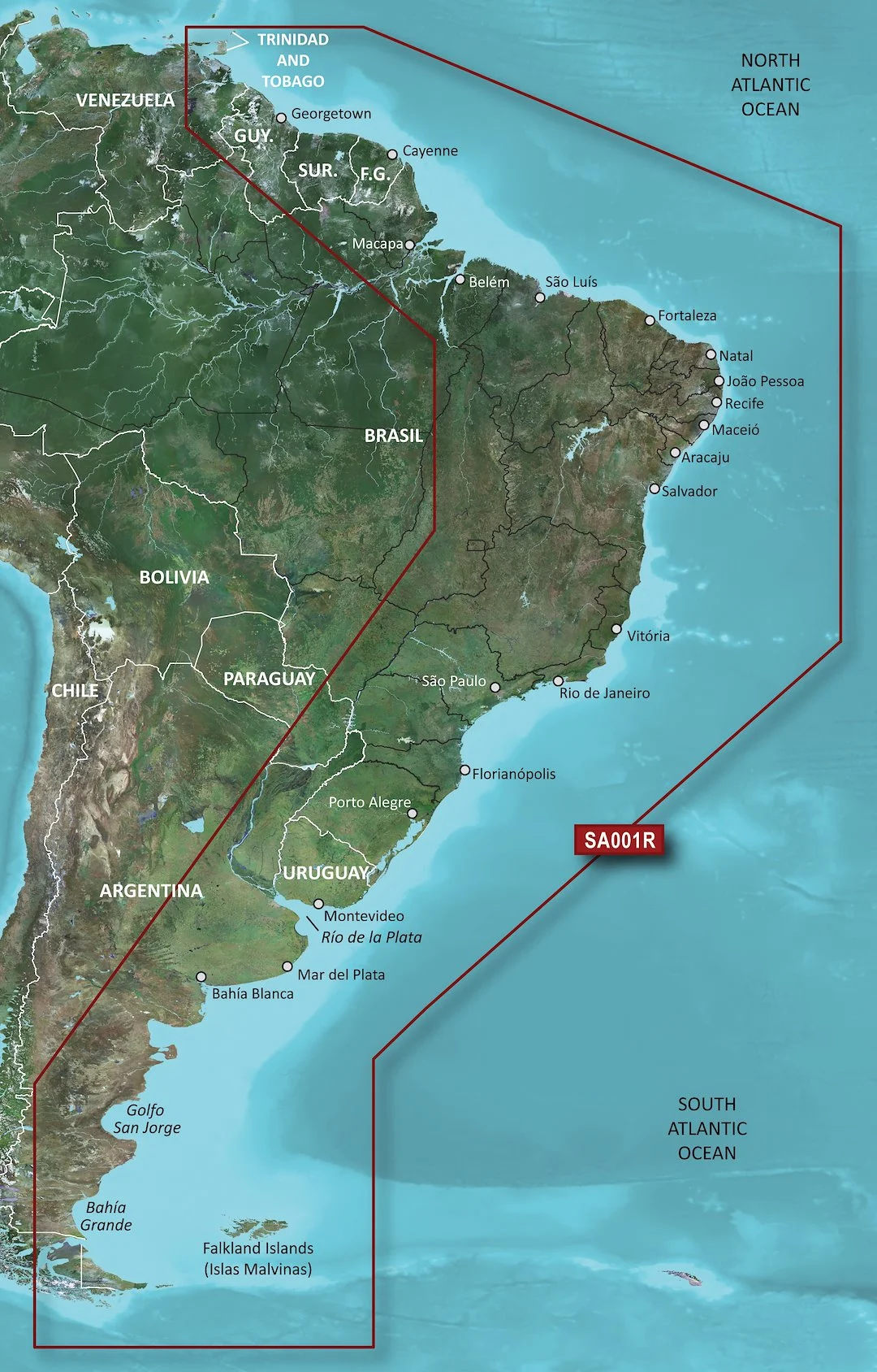 G3V VSA001R - SOUTH AMERICA EAST C