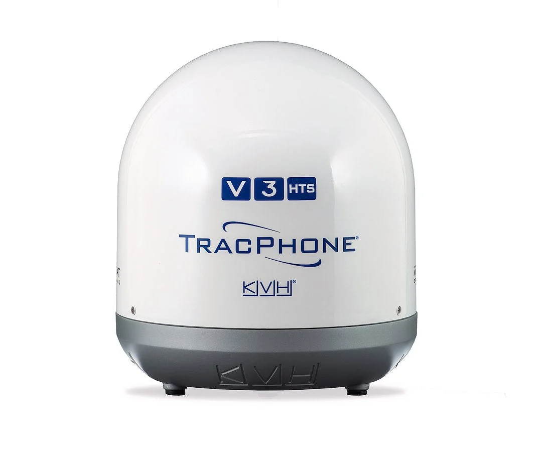 Kvh Industry Tracphone V3-Hts Empty Dome/Basepla – Marine Boat Replacement Part