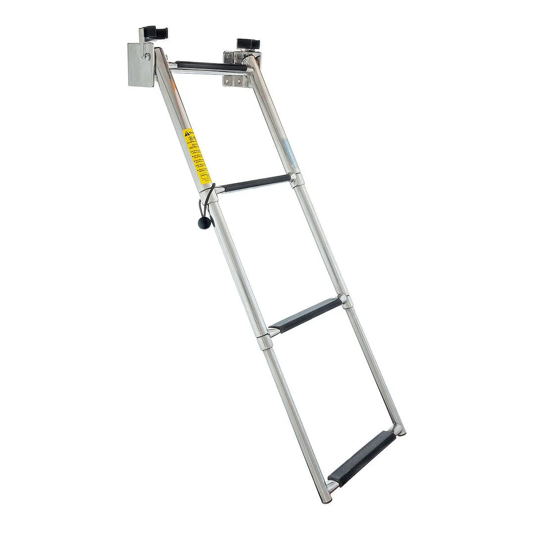 Garelick 4 Step Tele Transom Ldr – Marine Boat Replacement Part