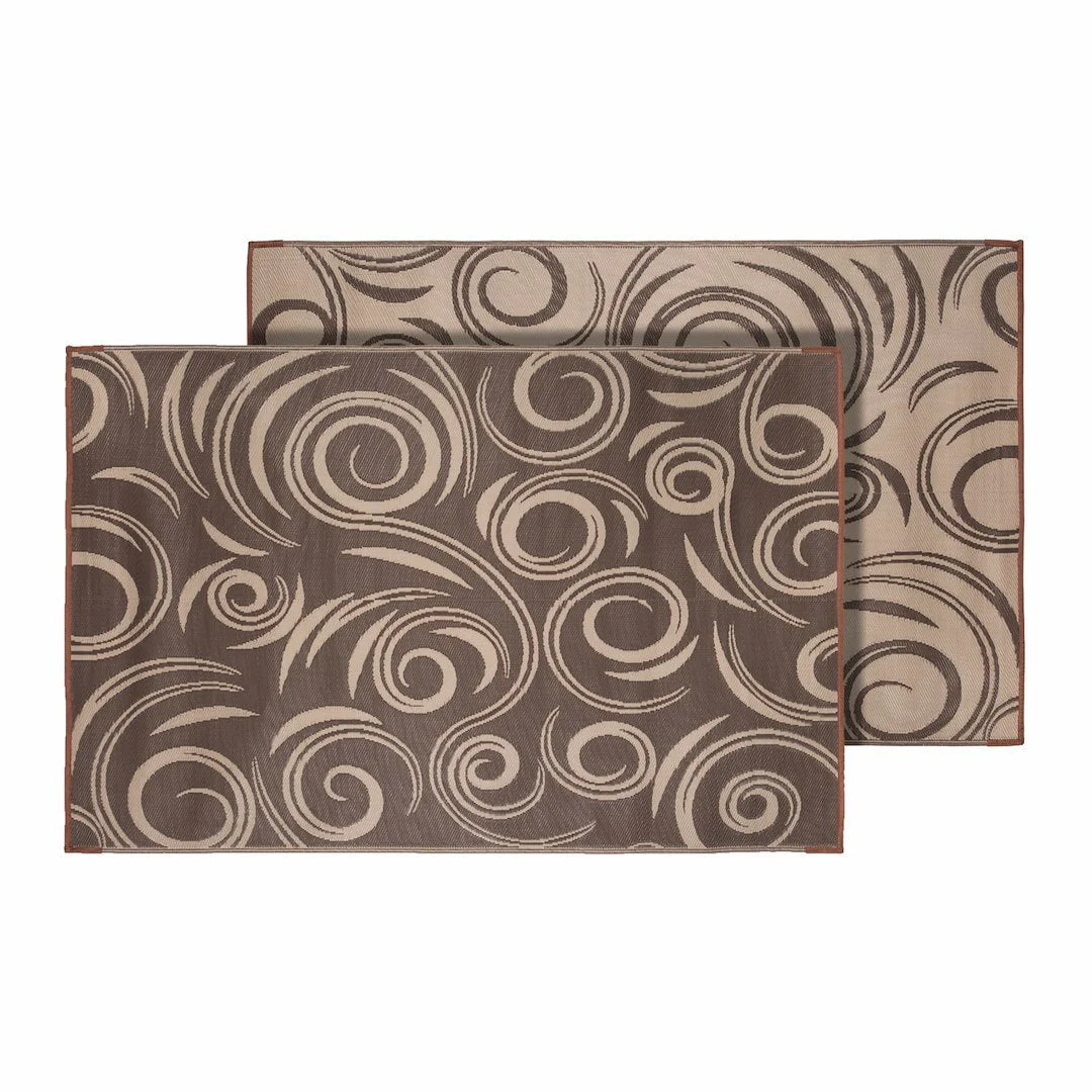 Faulkner Mat Swirl 9X12 Brown/Beige – Marine Boat Replacement Part