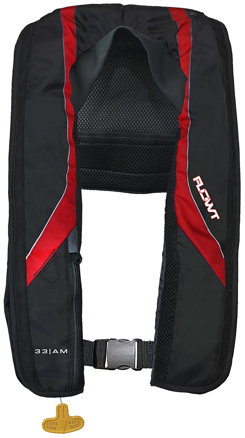 Flowt Inflatable Yoke Vest - Red/Black 3 – Marine Boat Replacement Part