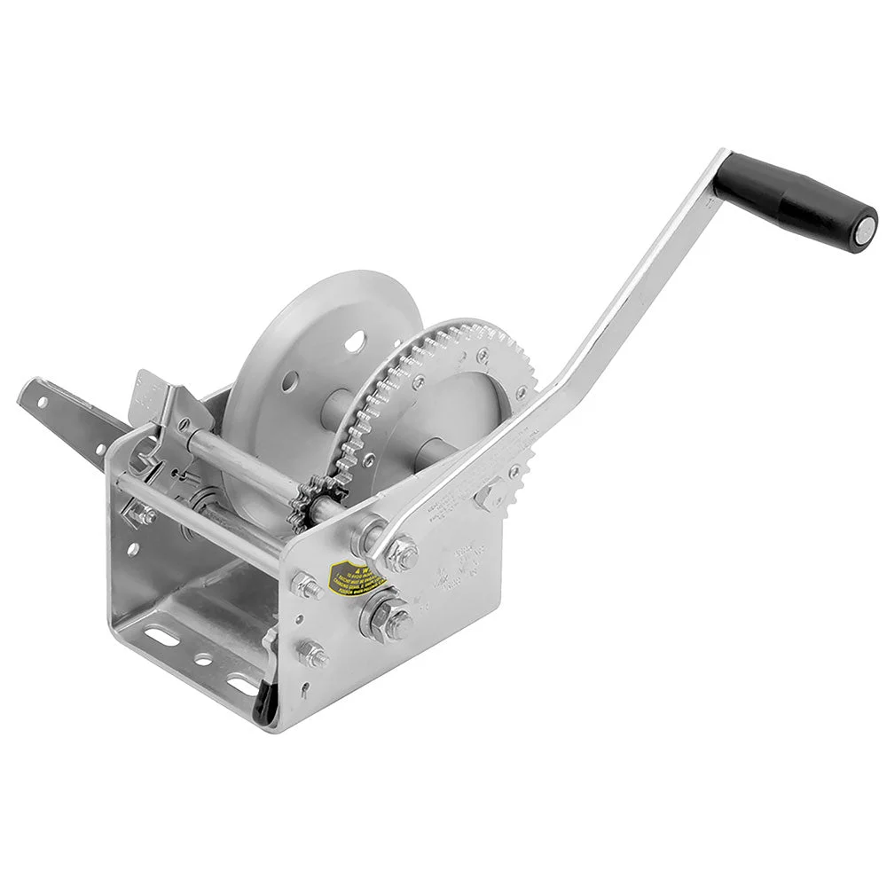 Fulton Winch 2600 Lbs. 2-Speed W/Brake – Marine Boat Replacement Part