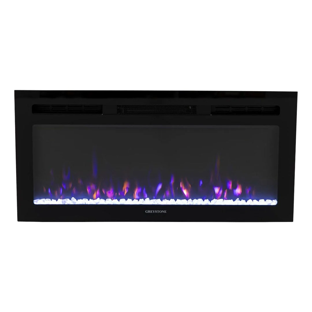 Greystone 36' Black Steel Fireplace – Marine HVAC Replacement Part