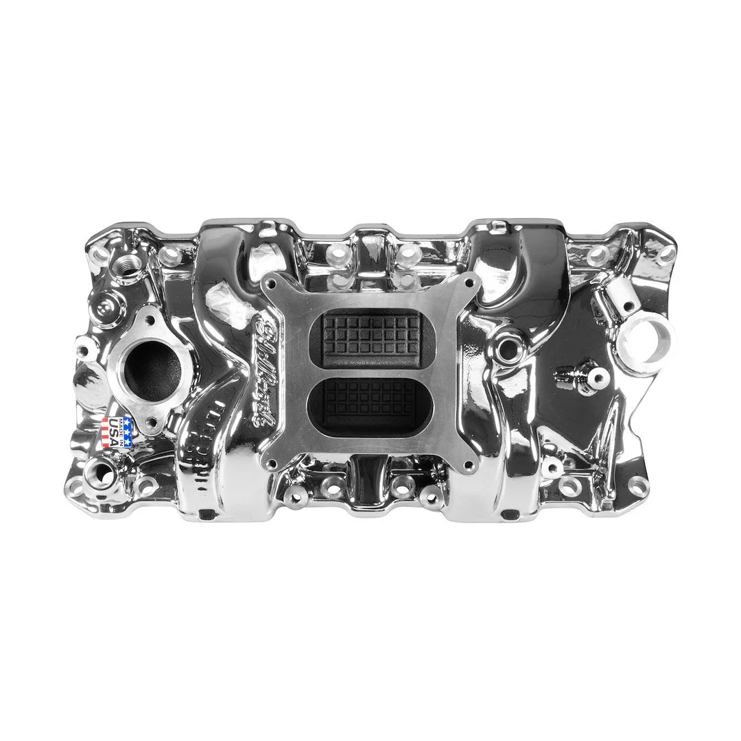 Edelbrock Manifold; Small Block Chevrolet Per – Marine Boat Replacement Part