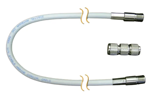 10' RG-8X EXTEN COAX W/MIN UHF FEM