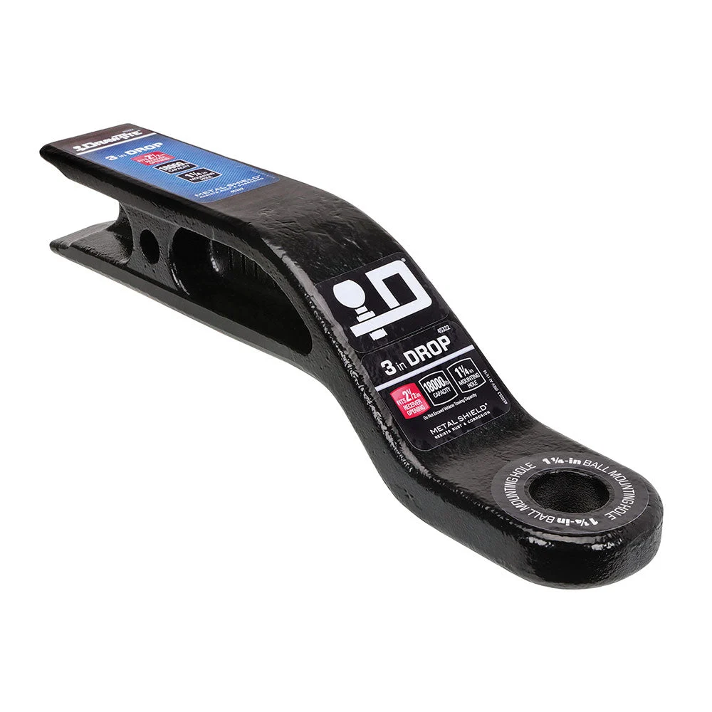 BALL MOUNT  2-1/2' SQ. SOLID SHANK