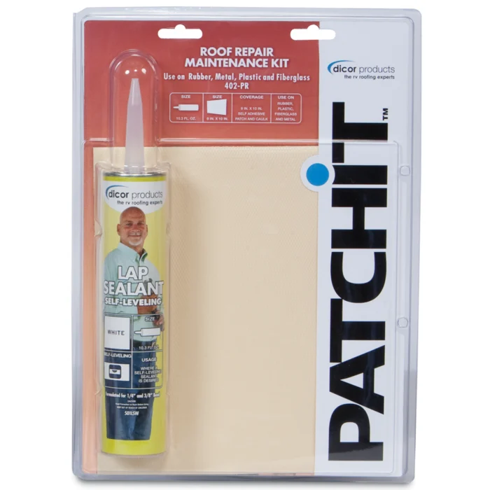 Dicor Corp Peel & Stick Patch Kit – Marine Boat Replacement Part