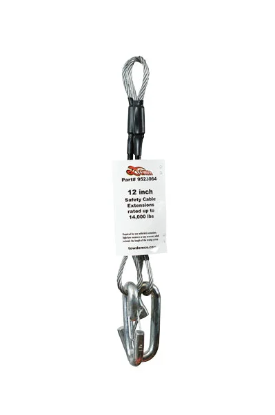 Demco Safety Cable 12' Ext Kit – Marine Electrical Replacement Part