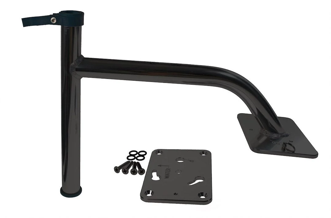 3 Inch Bow Black Powder Coat – Marine Boat Replacement Part