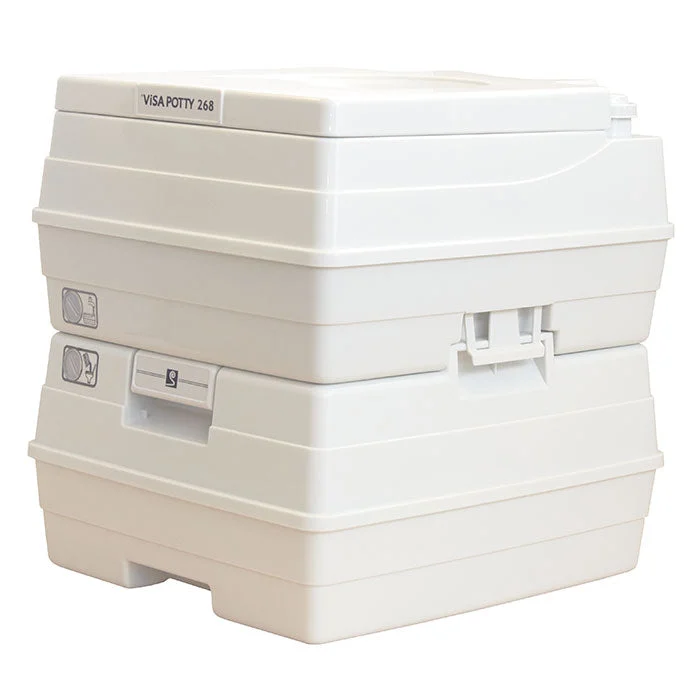 Toilet 24Litre Visa Grey – Marine Boat Replacement Part