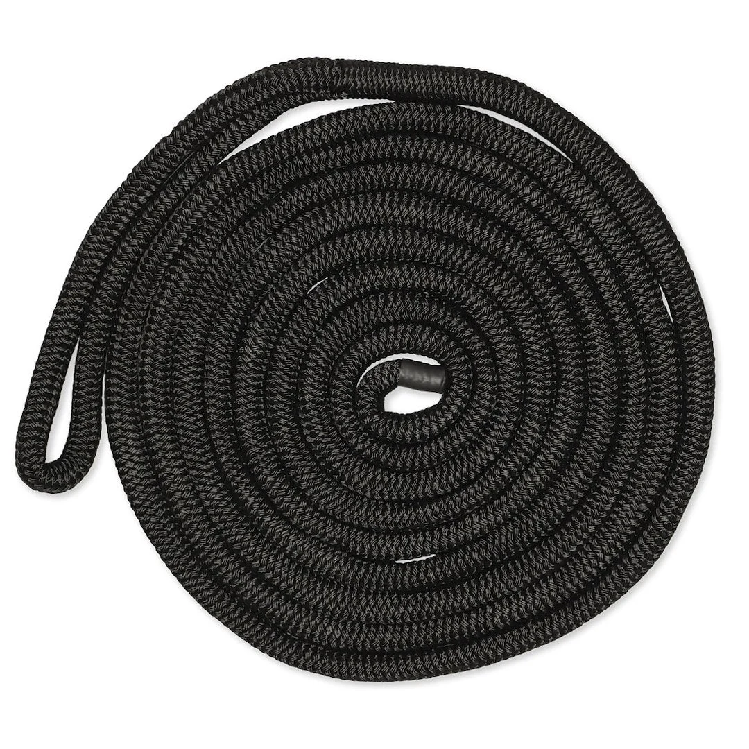 3/4In-40Ft Dblbrd Cmp Dockline Blk – Marine Boat Replacement Part