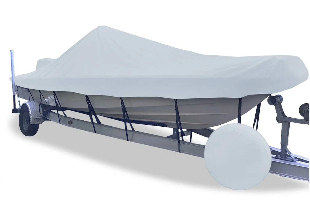 BOAT COVER SKIFF-19 PG GRAY