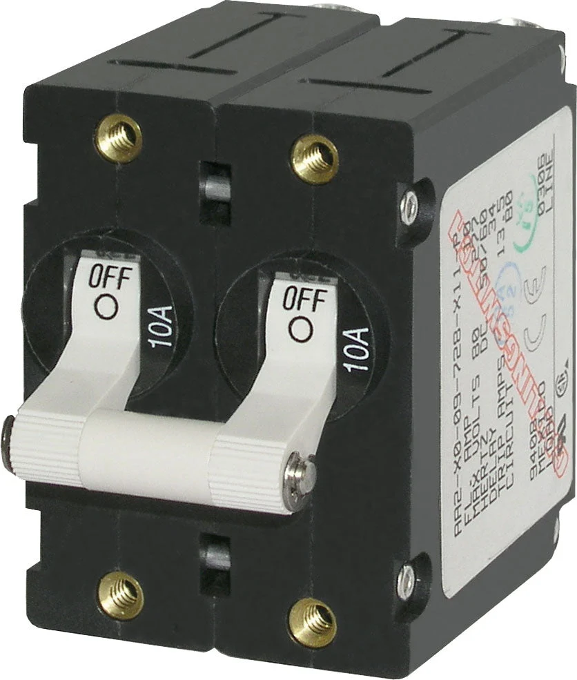 Blue Sea Circuit Breaker Aa2Toggle 10A Wht – Marine Boat Replacement Part