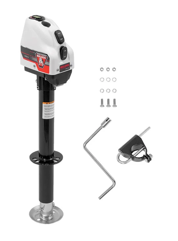 Bulldog/Fult Powered A-Frame Jack 4000 Lbs.Wht – Marine Boat Replacement Part