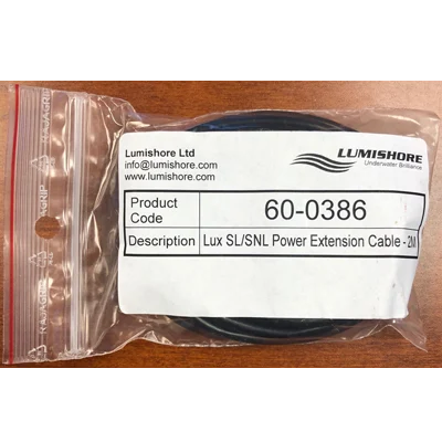LUX Striplight Exten. Cable, 2M (6.5')