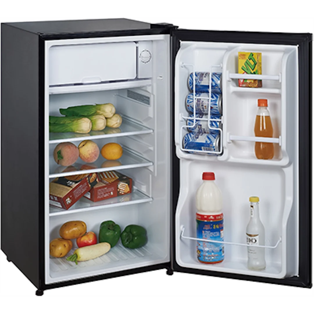 Refrigerator, 3.5 Cu Ft, Black